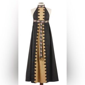 RARE Gunne Sax Goddess Halter Dress